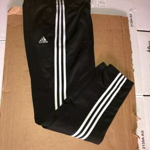 Mens Adidas ClimaLite BlackTrack Pants Size Medium